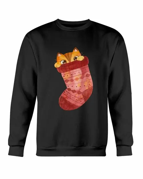 Cute Winter Cats Sweatshirt Amazing Hot Prices For You