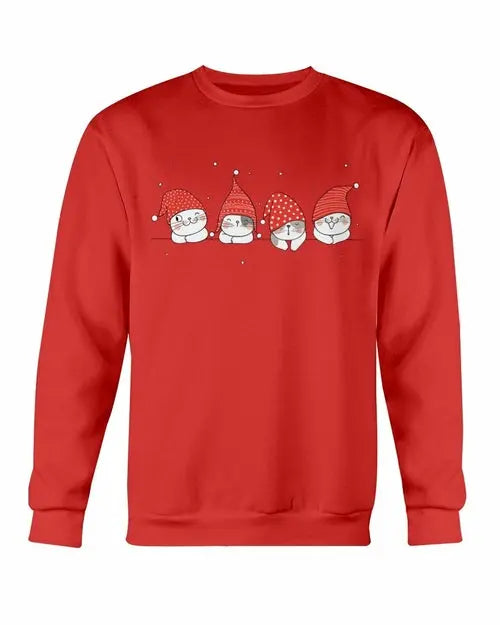 Cute Cats Christmas Sweatshirt - Amazing Hot Prices For You
