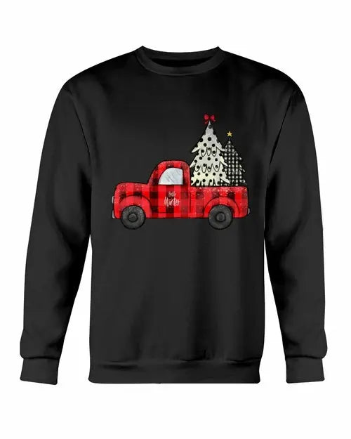Christmas Tree Truck Sweatshirt Amazing Hot Prices For You