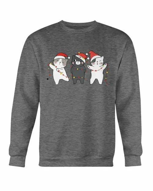 Cute Cats Christmas Sweatshirt Amazing Hot Prices For You