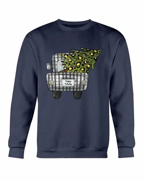 Christmas Tree Truck Sweatshirt Amazing Hot Prices For You
