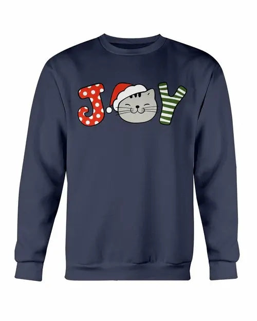 Christmas Joy Cute Cats Sweatshirt - Amazing Hot Prices For You