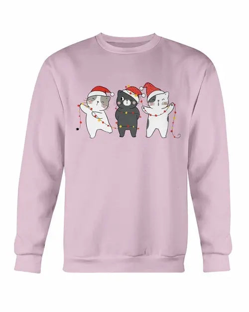 Cute Cats Christmas Sweatshirt Amazing Hot Prices For You