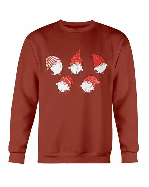 Cute Gnomes Christmas Sweatshirt Amazing Hot Prices For You