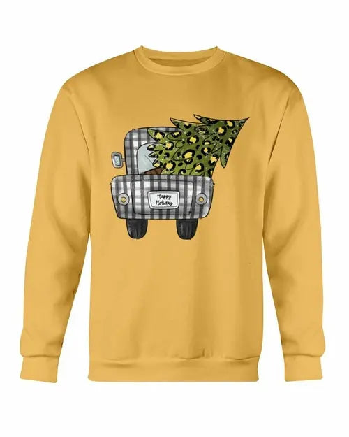 Christmas Tree Truck Sweatshirt Amazing Hot Prices For You