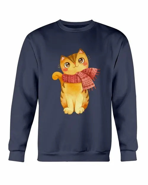 Cute Winter Cats Christmas Sweatshirt Amazing Hot Prices For You