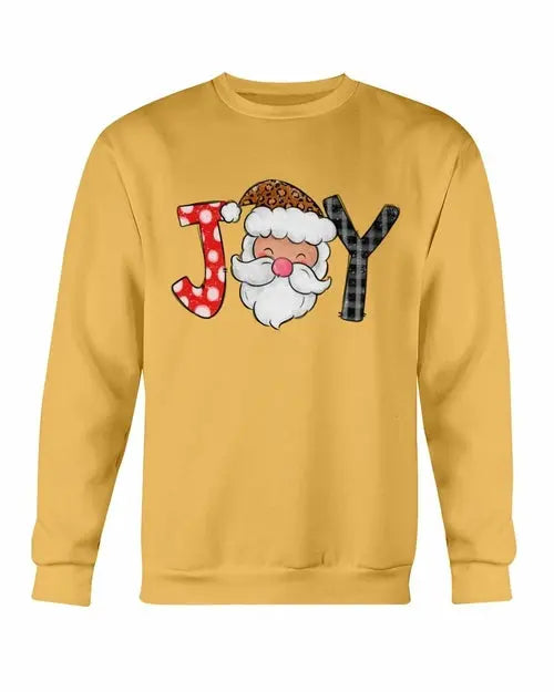 Joy Santa Christmas Sweatshirt Amazing Hot Prices For You