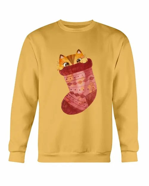 Cute Winter Cats Sweatshirt Amazing Hot Prices For You