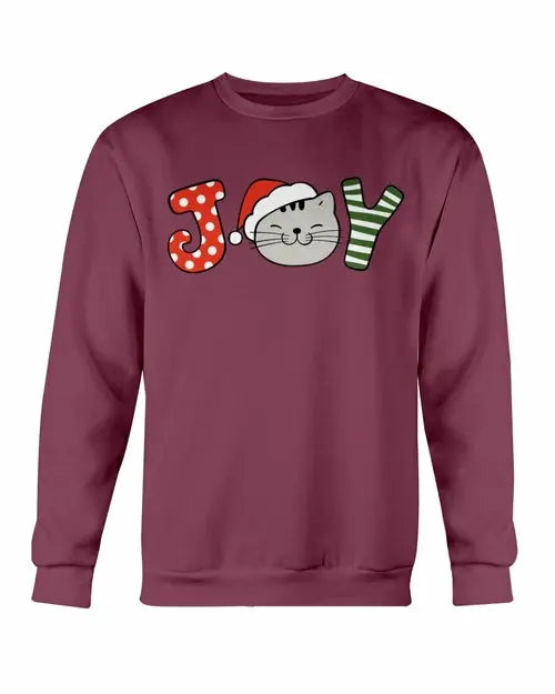Christmas Joy Cute Cats Sweatshirt - Amazing Hot Prices For You
