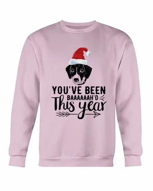 You've Been Baaah'd This Year Christmas Sweatshirt Amazing Hot Prices For You