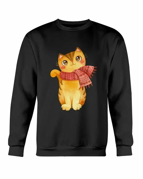 Cute Winter Cats Christmas Sweatshirt Amazing Hot Prices For You