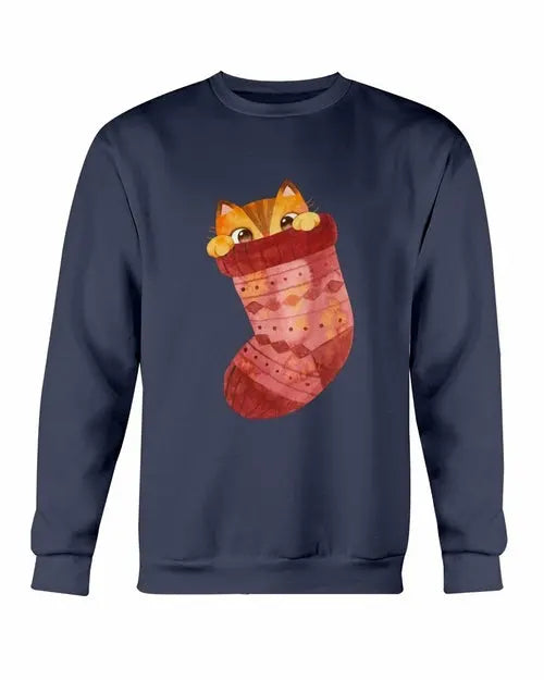 Cute Winter Cats Sweatshirt Amazing Hot Prices For You