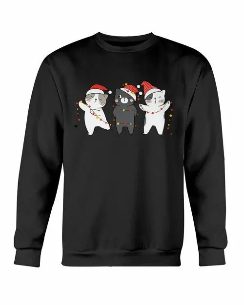 Cute Cats Christmas Sweatshirt Amazing Hot Prices For You