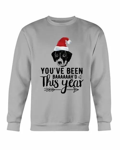You've Been Baaah'd This Year Christmas Sweatshirt Amazing Hot Prices For You