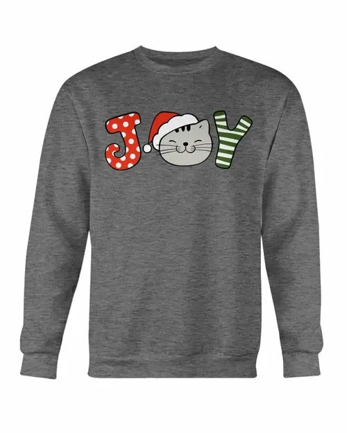 Christmas Joy Cute Cats Sweatshirt - Amazing Hot Prices For You
