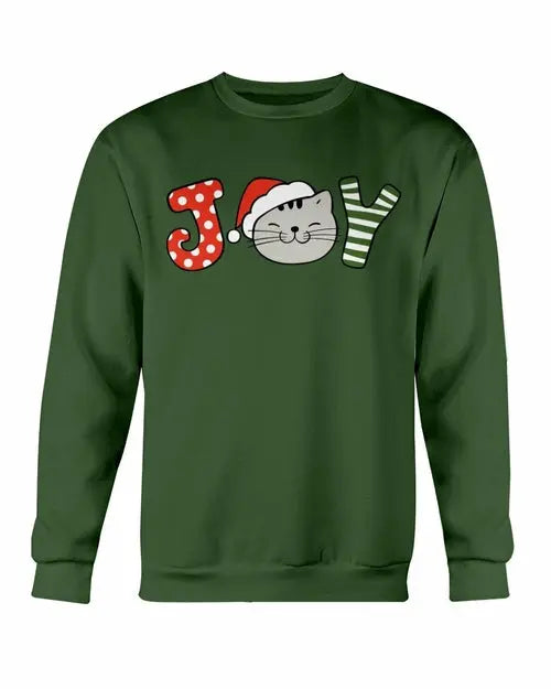 Christmas Joy Cute Cats Sweatshirt - Amazing Hot Prices For You