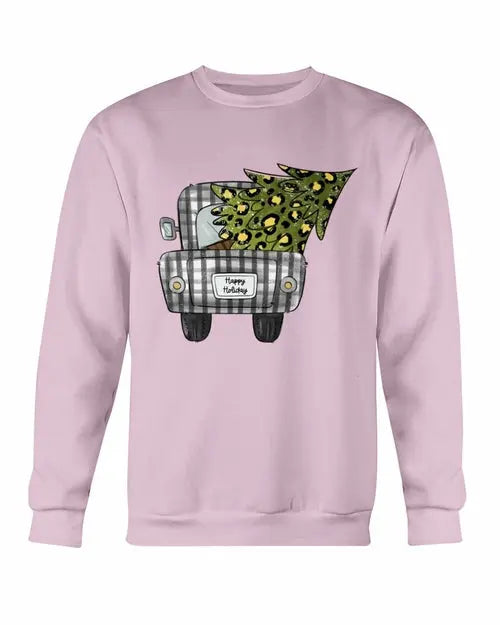 Christmas Tree Truck Sweatshirt Amazing Hot Prices For You
