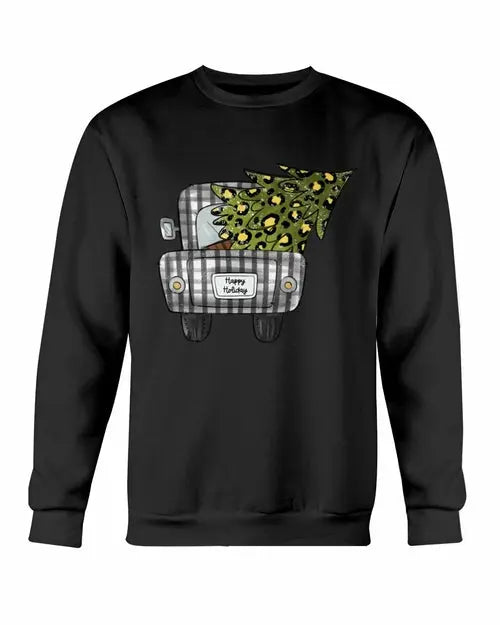 Christmas Tree Truck Sweatshirt Amazing Hot Prices For You