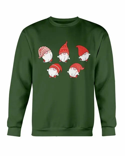 Cute Gnomes Christmas Sweatshirt Amazing Hot Prices For You