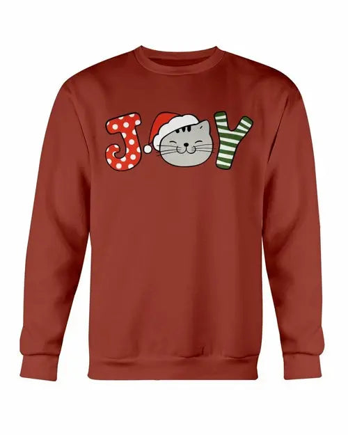 Christmas Joy Cute Cats Sweatshirt - Amazing Hot Prices For You