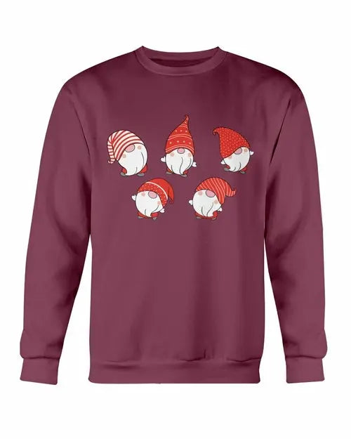 Cute Gnomes Christmas Sweatshirt Amazing Hot Prices For You