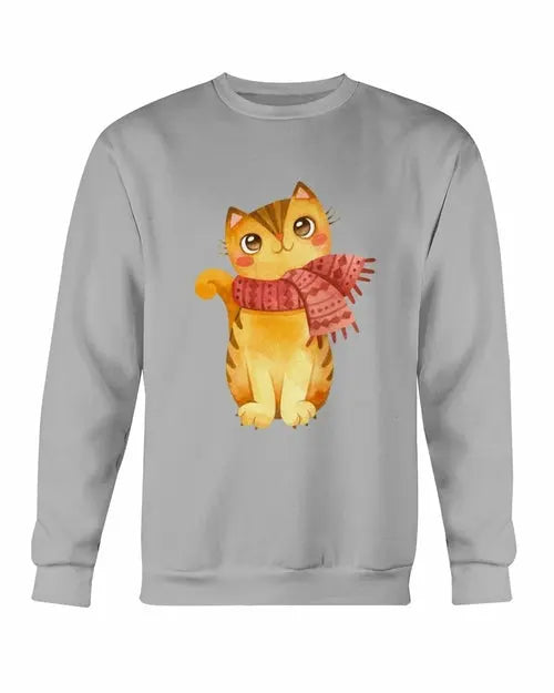 Cute Winter Cats Christmas Sweatshirt Amazing Hot Prices For You