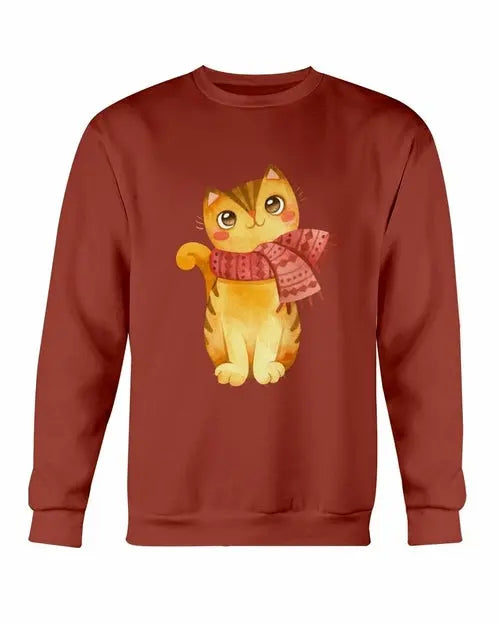 Cute Winter Cats Christmas Sweatshirt Amazing Hot Prices For You