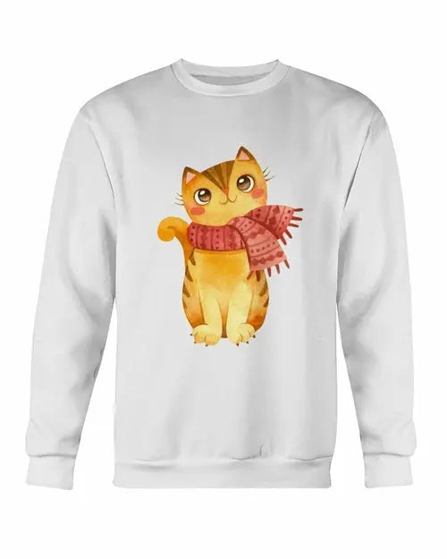Cute Winter Cats Christmas Sweatshirt Amazing Hot Prices For You