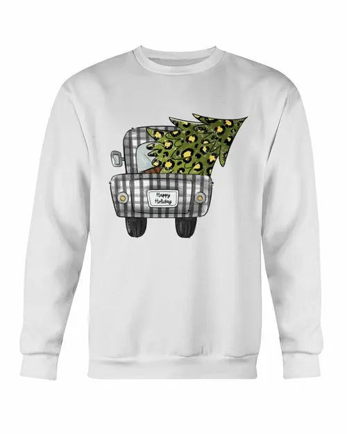 Christmas Tree Truck Sweatshirt Amazing Hot Prices For You