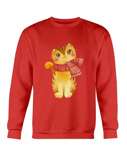 Cute Winter Cats Christmas Sweatshirt Amazing Hot Prices For You
