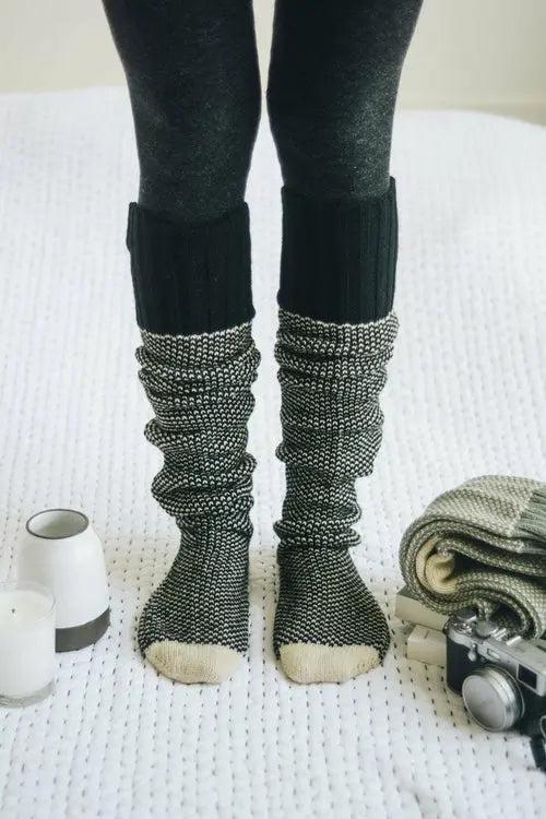 Cozy Ribbed Knit Lounge Socks Amazing Hot Prices For You