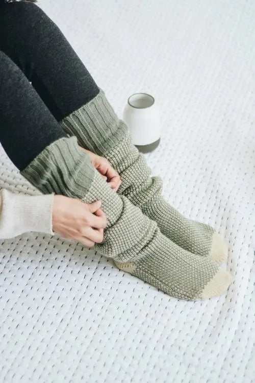 Cozy Ribbed Knit Lounge Socks Amazing Hot Prices For You