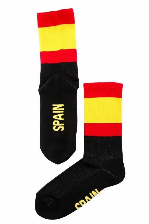 SPAIN flag socks for men and women Amazing Hot Prices For You