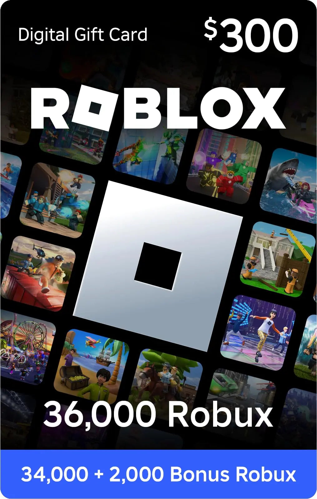 Roblox Digital Gift Card - 1,000 Robux [Includes Exclusive Virtual Item] [Digital Code]