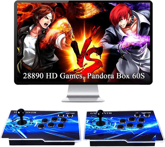 GWALSNTH 28890 in 1 Pandora Box 60S Arcade Games Console,1280X720 Display,Search/Save/Hide/Pause Games,Two Separate joysticks,1-4 Players …