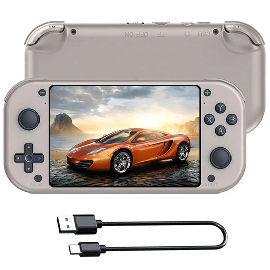 SJWOW M17 Retro Handheld Game Console With 20000+ Games, 4.3-inch IPS Screen, Open Source Linux System, Portable - 128G