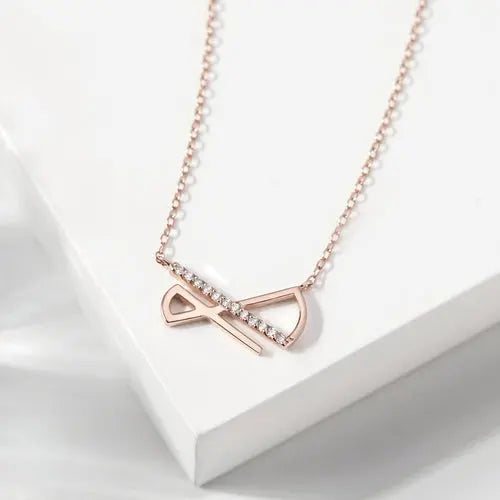 Infinite Necklace for Women, Infinity Necklace With Stone, White CZ Amazing Hot Prices For You