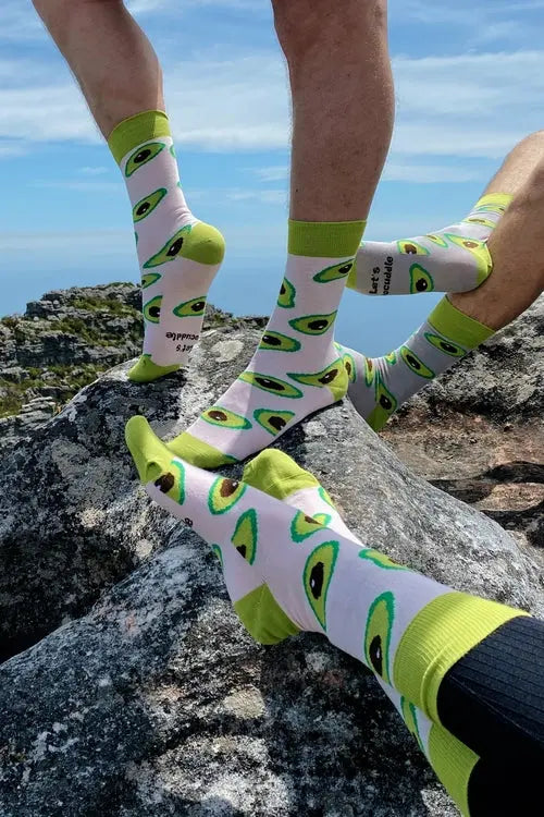AVOCADO grey chef socks Amazing Hot Prices For You