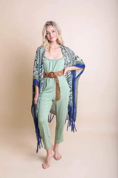 Bohemian Diamond Tassel Kimono Amazing Hot Prices For You