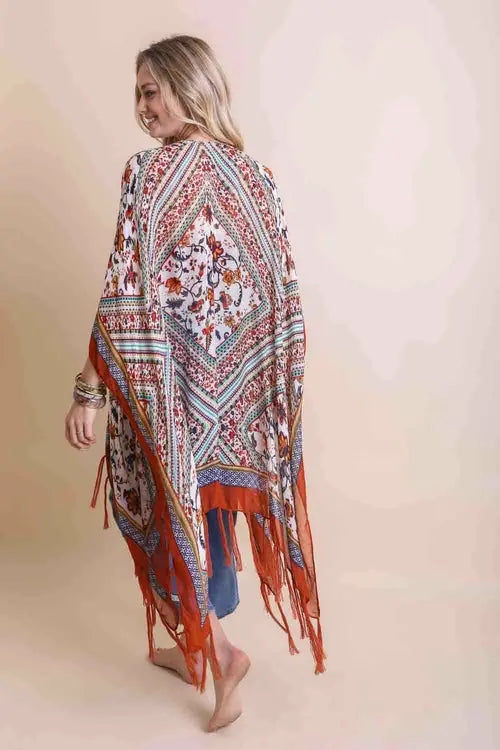 Bohemian Diamond Tassel Kimono Amazing Hot Prices For You