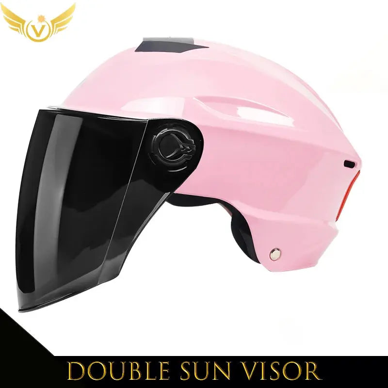 Electric Scooter Helmet Summer V Chopper Motorcycle Helmets Safety Waterfall Soman Urban Articles Woman Men Moto Equipment