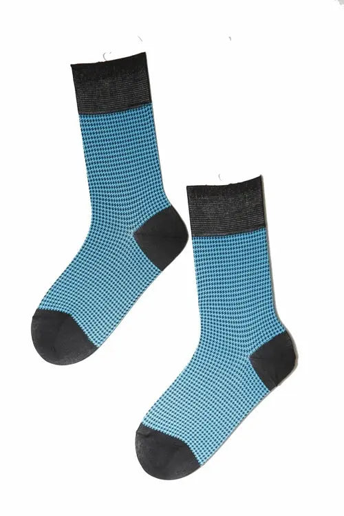 CECAR men's turquoise suit socks Amazing Hot Prices For You