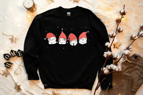 Cute Cats Christmas Sweatshirt - Amazing Hot Prices For You