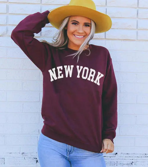 New York Sweatshirt Amazing Hot Prices For You