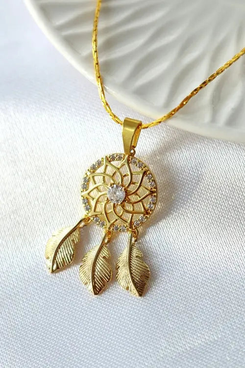 24 Karats Dream Catcher Necklace Amazing Hot Prices For You