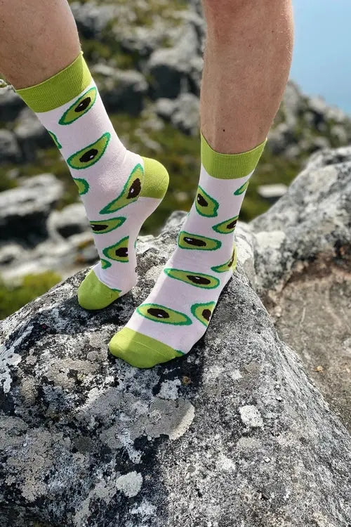 AVOCADO grey chef socks Amazing Hot Prices For You