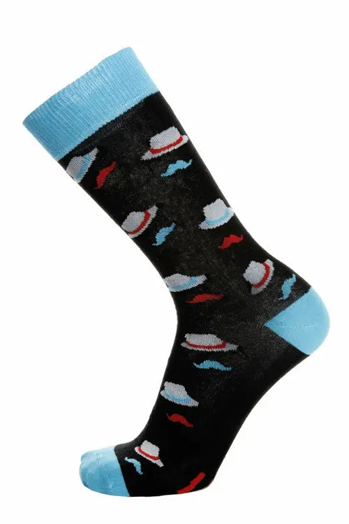 VALDUR black socks for men with the text "BEST DAD" in English Amazing Hot Prices For You