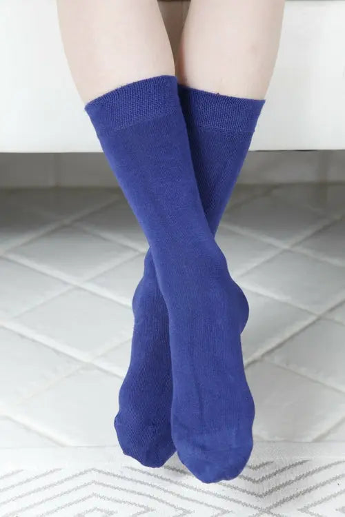 JANNE children's dark blue socks Amazing Hot Prices For You