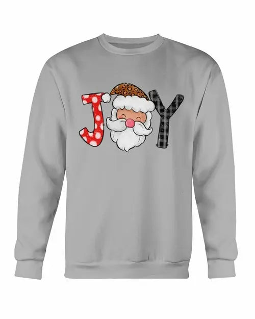 Joy Santa Christmas Sweatshirt Amazing Hot Prices For You