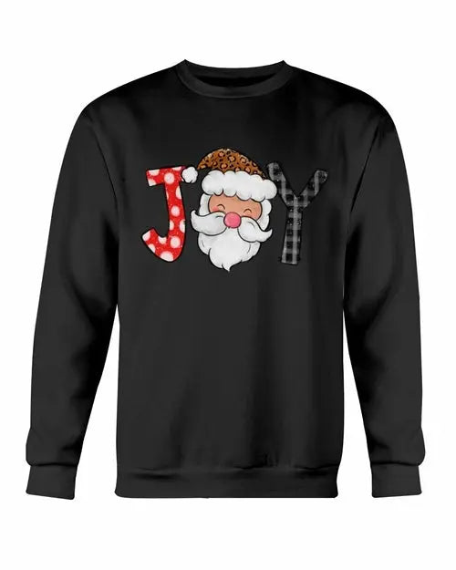Joy Santa Christmas Sweatshirt Amazing Hot Prices For You